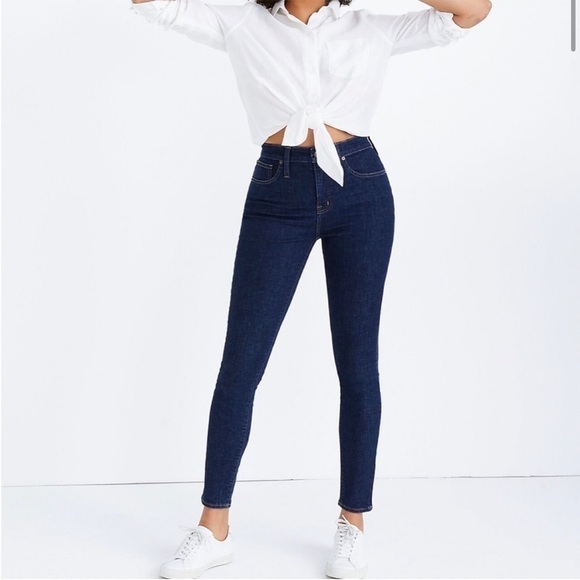 Madewell Curvy High Rise Skinny Jeans - Picture 1 of 4